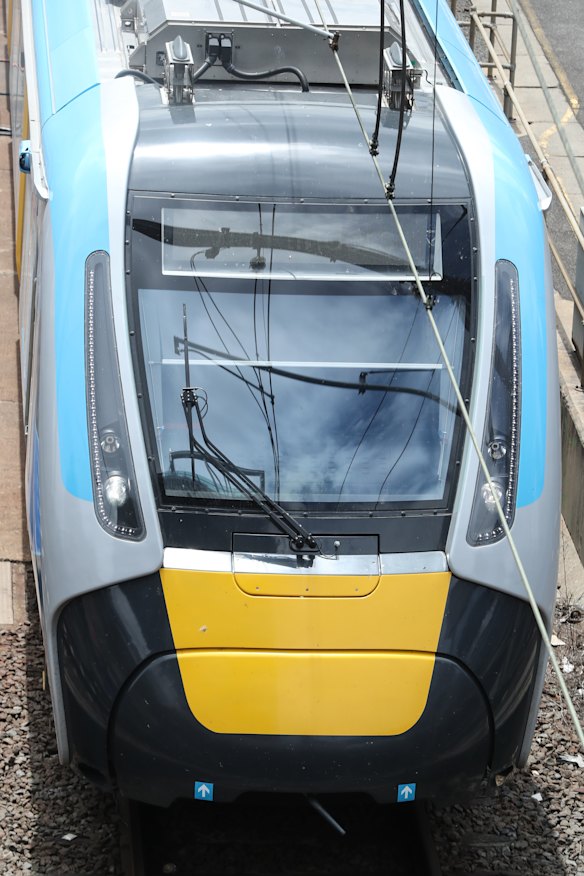 Un HCMT cerca de Southern Cross. 