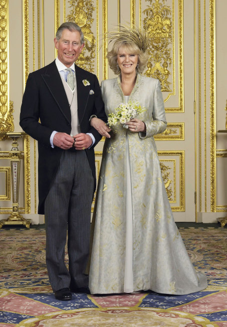The 2005 wedding. “My son is home and dry with the woman he loves,” the Queen said at the time, after years of antipathy.