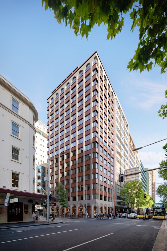 Render of the newly redeveloped Sydney building at 39 to 41 York Street. 