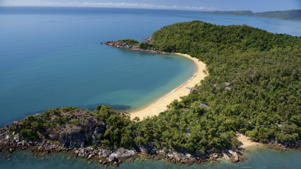 Hinchinbrook Island, located about 150 kilometres north of Townsville.
