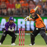 Perth Scorchers on top of BBL after taking wind out of Hobart Hurricanes