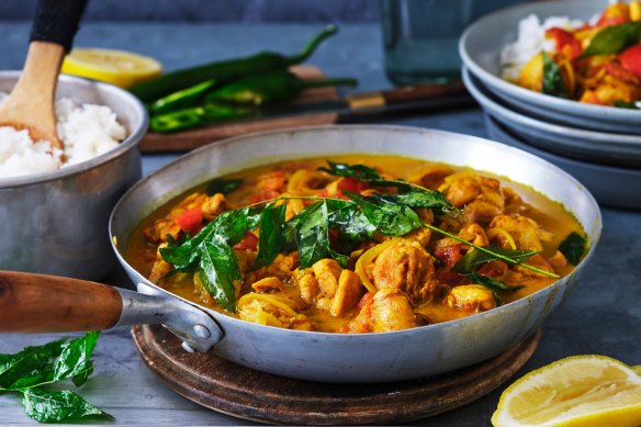 Adam Liaw’s adaptable chicken curry.