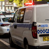NSW Police attended the home and found a man unresponsive on the footpath