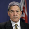 New Zealand First leader Winston Peters was at one time part of a coalition government with Jacinda Ardern.