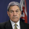 New Zealand Foreign Minister Winston Peters.
