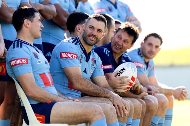 NSW Blues team photo 2026 Origin series