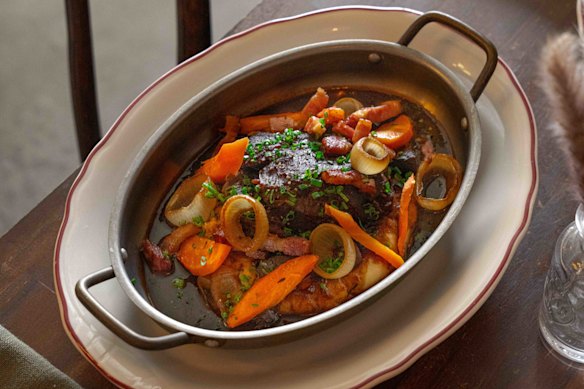 Beef bourguignon at Norma in Fitzroy.