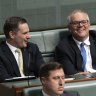 Rift? What rift? Morrison and Hawke put their bromance on display
