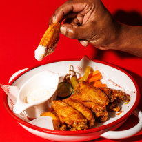 Look out for classic buffalo wings (or garlic-and-parmesan) at JollyGood Diner, Collingwood, on Wednesdays.
