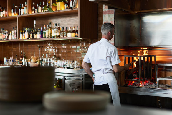 Many of Colt Dining’s dishes are cooked over fire.