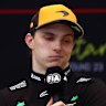 Australian Oscar Piastri after the Qatar Grand Prix.