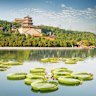 The palace is on Kunming Lake.