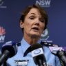 NSW Police Commissioner Karen Webb. 