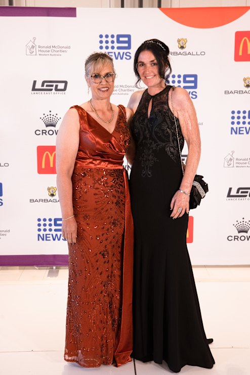 Shannon Metcalf and Kaitlynne Parsons.