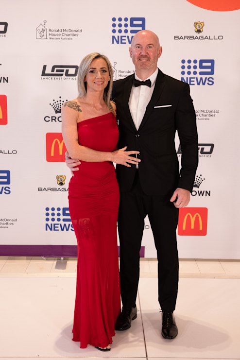 Christa Kennerley and Craig Sweeney.