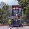 The wine tram is unique to South Africa’s beautiful Franschhoek Valley.