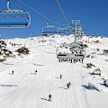 The new lift replaces two old ones, reducing the number of lift towers on Mount Perisher from 27 to 10.