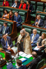 Marcus Stewart speaking to parliament.