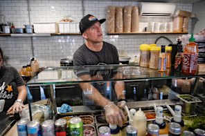 Super sorry: Mark Baylis from Marlies Eatery in North Sydney.
