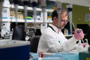 Dr Orazio Vittorio moved into children's cancer research after spending time in the oncology ward himself.