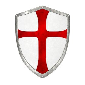 The cross is associated with the Crusades, a series of religious wars between Christians and Muslims.