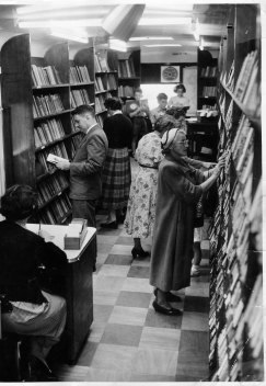 Small print: Inside the Randwick mobile library lending service c1955.