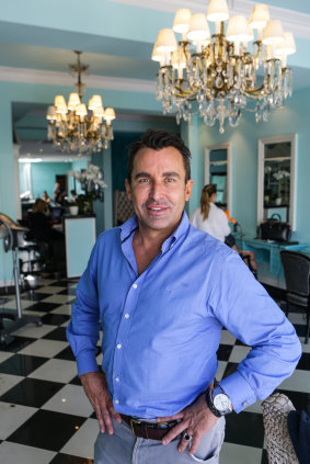 Devastating: Joh Bailey is in isolation after his Double Bay salon became the latest victim of COVID.