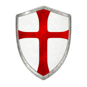 The cross is associated with the Crusades, a series of religious wars between Christians and Muslims.