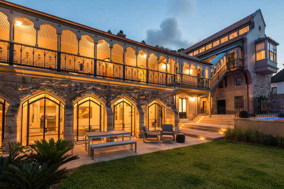 The neo-gothic mansion was built in 1881 by Sydney Lord Mayor John Young.