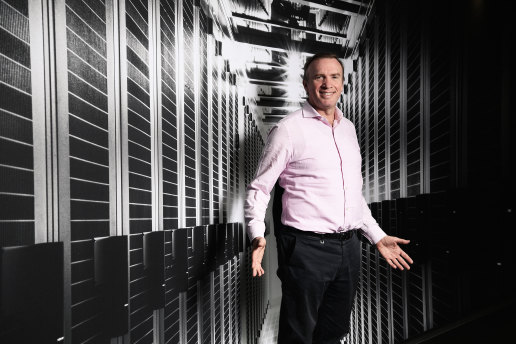Macquarie Telecom CEO David Tudehope co-founded the business with his brother in the '90s.