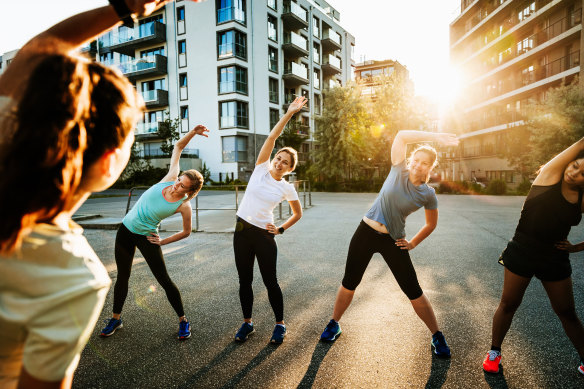One study found that 41 per cent of Victorian women felt too embarrassed to exercise in public.