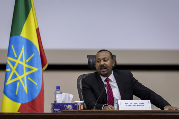 Ethiopia's Prime Minister Abiy Ahmed 