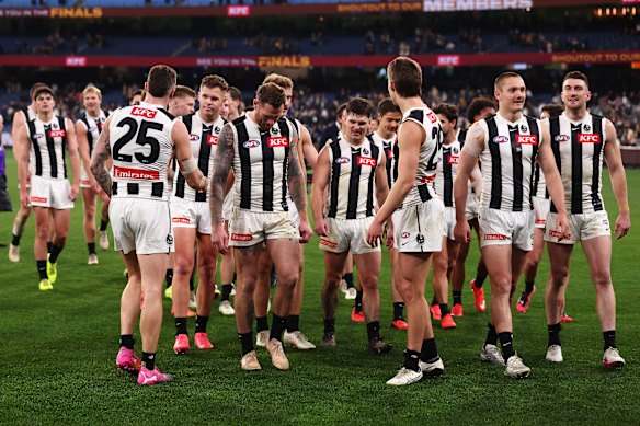 A young Collingwood side lost no fans on Saturday night.