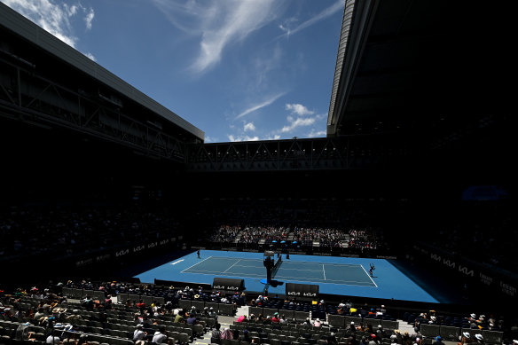 What is the name of this Australian Open venue?