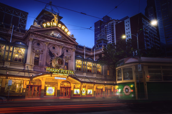  The Princess Theatre, the only home of Harry Potter and the Cursed Child in Australia.