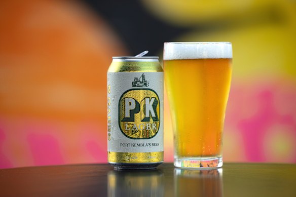 PK Lager at The Servo.