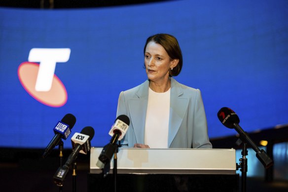 Telstra CEO Vicki Brady.