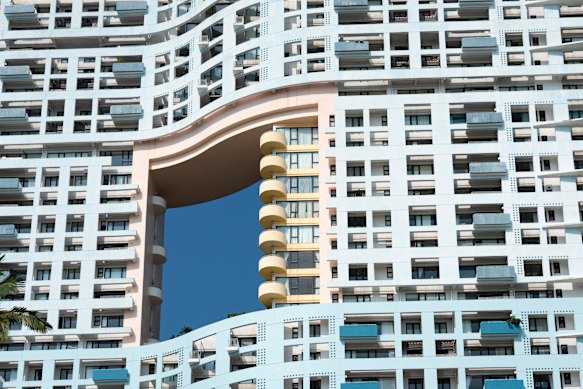 Wonder why Hong Kong buildings have holes in them? Feng shui at work.