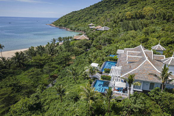 All luxury villas offer privacy and seclusion.