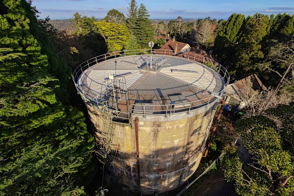Jamieson Reservoir at Leura, where forever chemicals have been found at five times the incoming safe level.