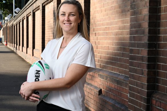 Fiona Cerboneschi, head of women’s elite football at the NRL.