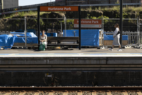 A significant amount of work at stations like Hurlstone Park is needed to convert part of the Bankstown line into a metro railway.