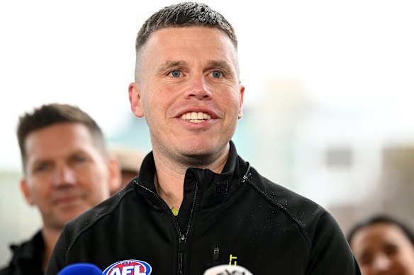 AFL umpire Nick Foot ahead of the 2024 grand final.