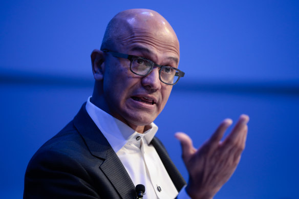 “Over a year into the pandemic, digital adoption curves aren’t slowing down. They’re accelerating, and it’s just the beginning,“: Microsoft chief Satya Nadella.