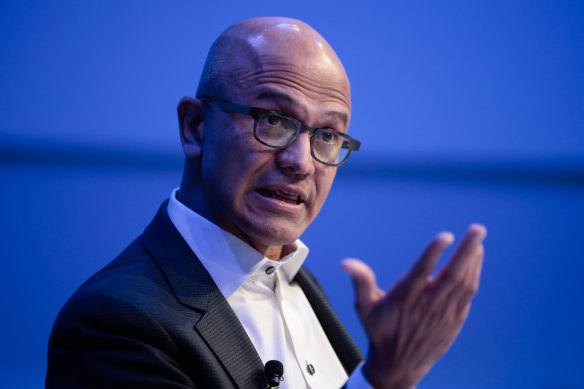 “Over a year into the pandemic, digital adoption curves aren’t slowing down. They’re accelerating, and it’s just the beginning,“: Microsoft chief Satya Nadella.