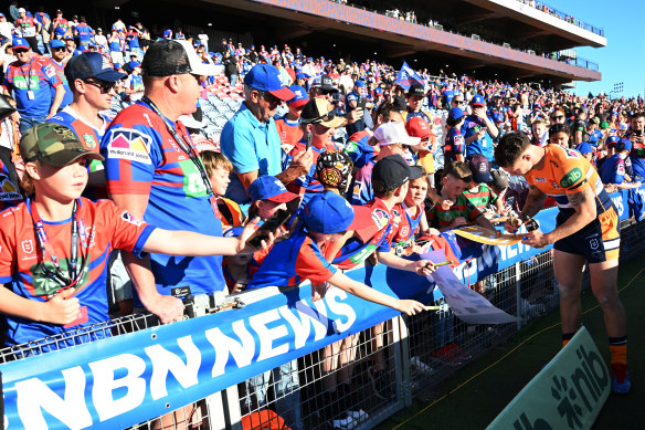 Crowd favourite Kalyn Ponga