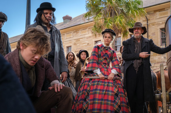 On the Callan Park set of the Disney+ Australian original The Artful Dodger, set in 1850s Australia in the lively colony of Port Victory.