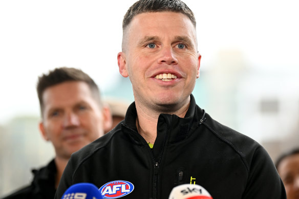 AFL umpire Nick Foot.