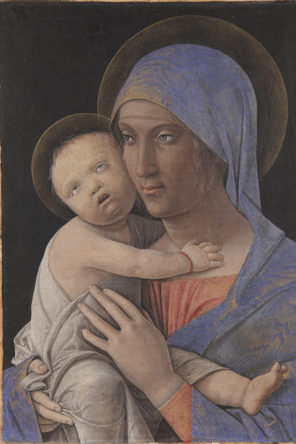 Andrea Mategna’s Mother and Child was nominated on Bored Panda’s Tumblr Ugly Renaissance Babies.