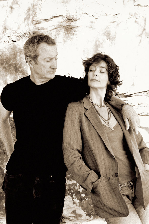 Bryan Brown and Rachel Ward, who first met in 1982, in 2006. 